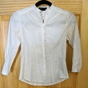 BCBG MaxAzria white button-down top